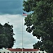 American Flag and Fort McCoy