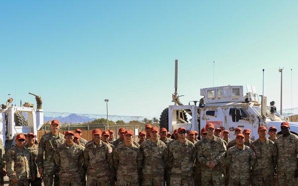 1TSC Commander visits TFS