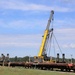 1158th Transportation Company rail movement at Fort McCoy