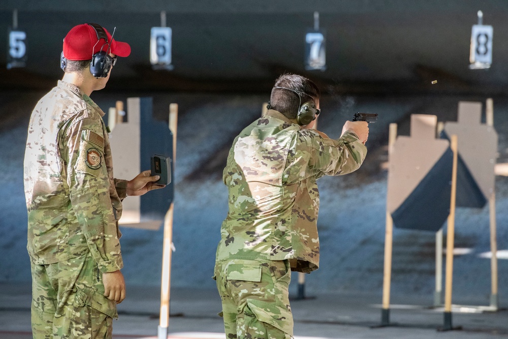 97 AMW Celebrates Police Week with Sheepdog Shootout