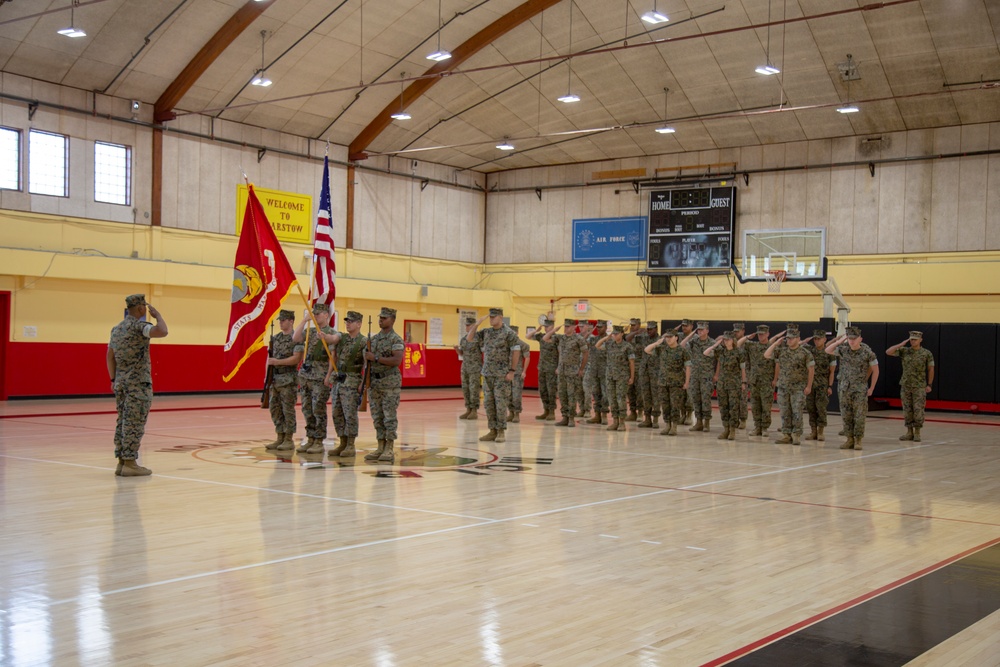 MCLB Barstow Headquarters Company Change of Command