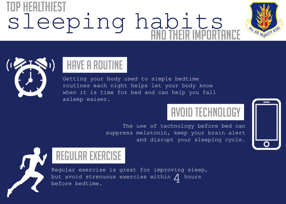 97 MDG Prescribes Good Sleeping Habits for Airmen