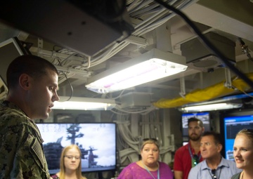 NCAP Tour aboard IKE