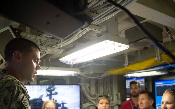 NCAP Tour aboard IKE