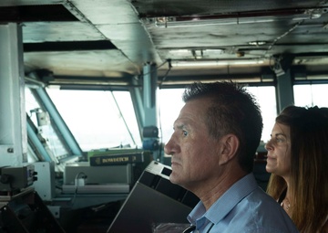 NCAP Tour Aboard IKE