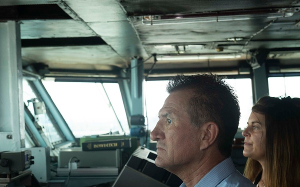 NCAP Tour Aboard IKE