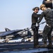 26th Marine Expeditionary Unit Rappels Aboard USS Bataan