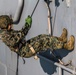 26th Marine Expeditionary Unit Rappels Aboard USS Bataan