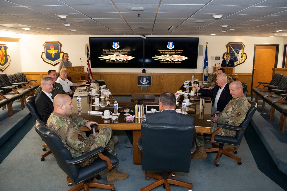 97 AMW welcomes retired general and ODVA director