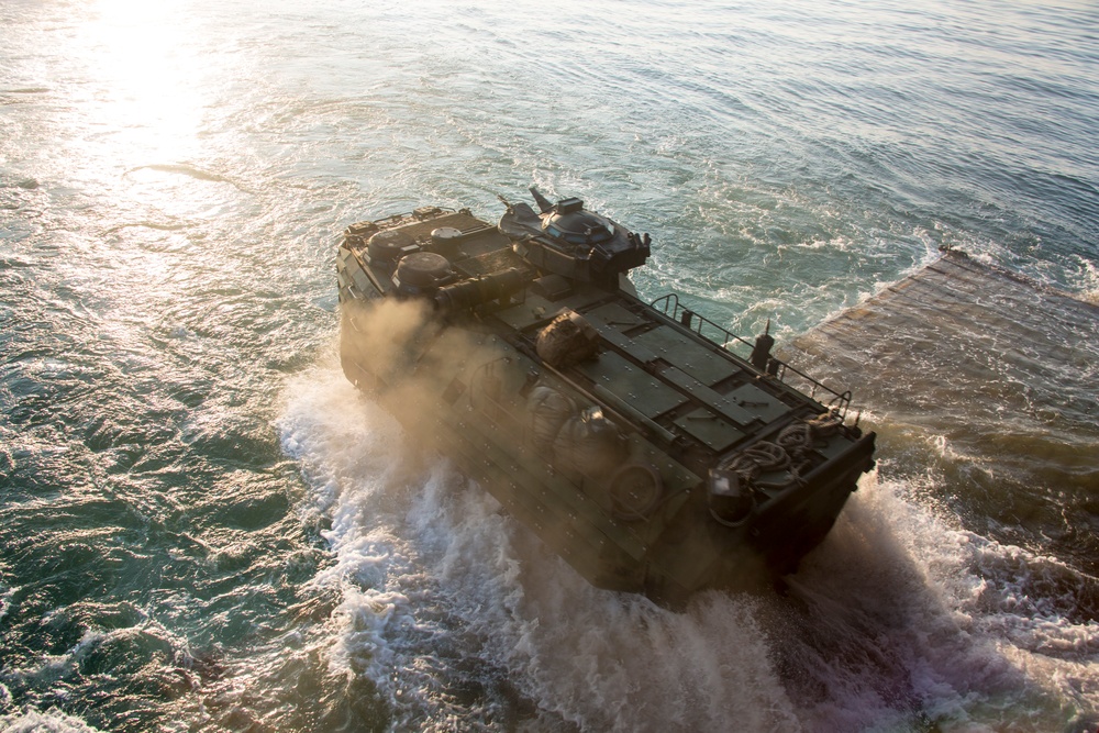 Amphibious Assault Vehicles Ship-to-Shore Movement
