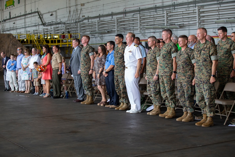 Lt. Col. Scott T. Trent retires after 23 years of honorable service in the United States Marine Corps