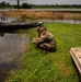 Illinois National Guard General visits East Cape Girardeau, Illinois.