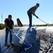 Airmen and former maintainers wash SR-71 Blackbird