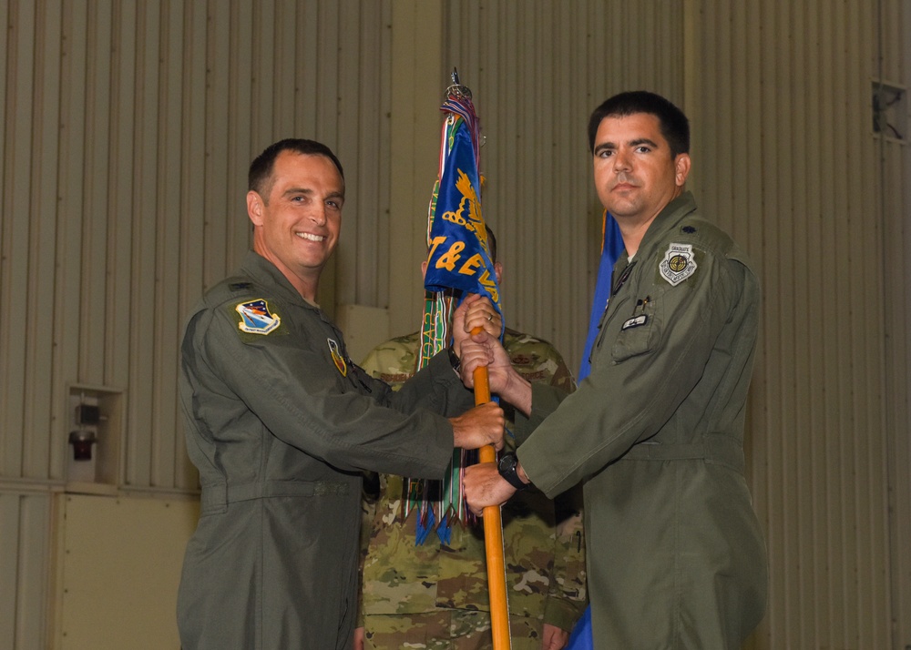 337th Test and Evaluation Squadron change of command