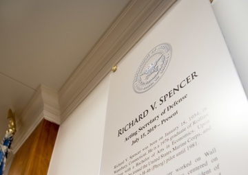 U.S. Secretary of the Navy Spencer assumes responsiblies of SD as Secretary Esper begins confirmation