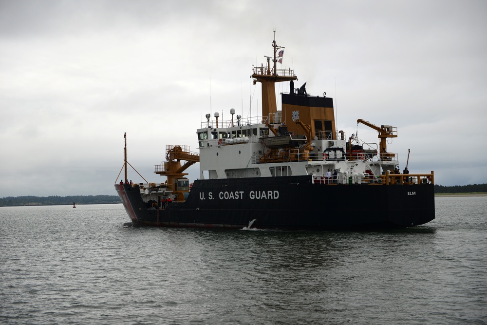 Coast Guard Cutter Elm arrives to district 13.