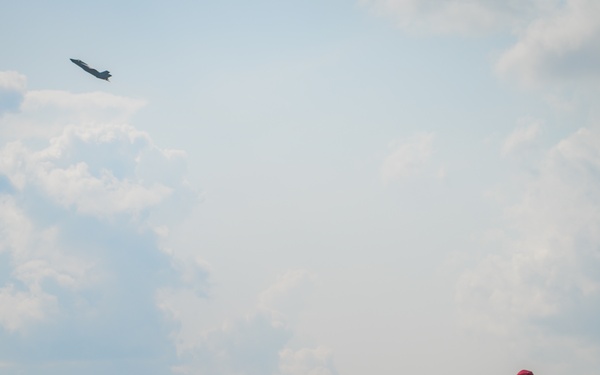 F-35 Demo Team performs at Arctic Lightning Airshow