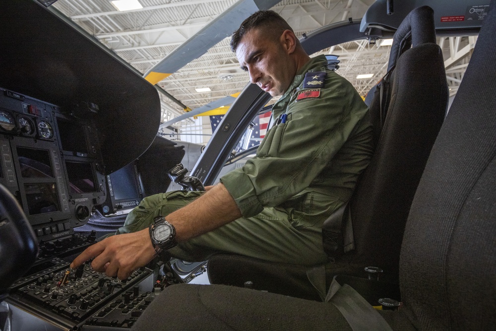 NJ Guard aviators work with Albanian flight crews