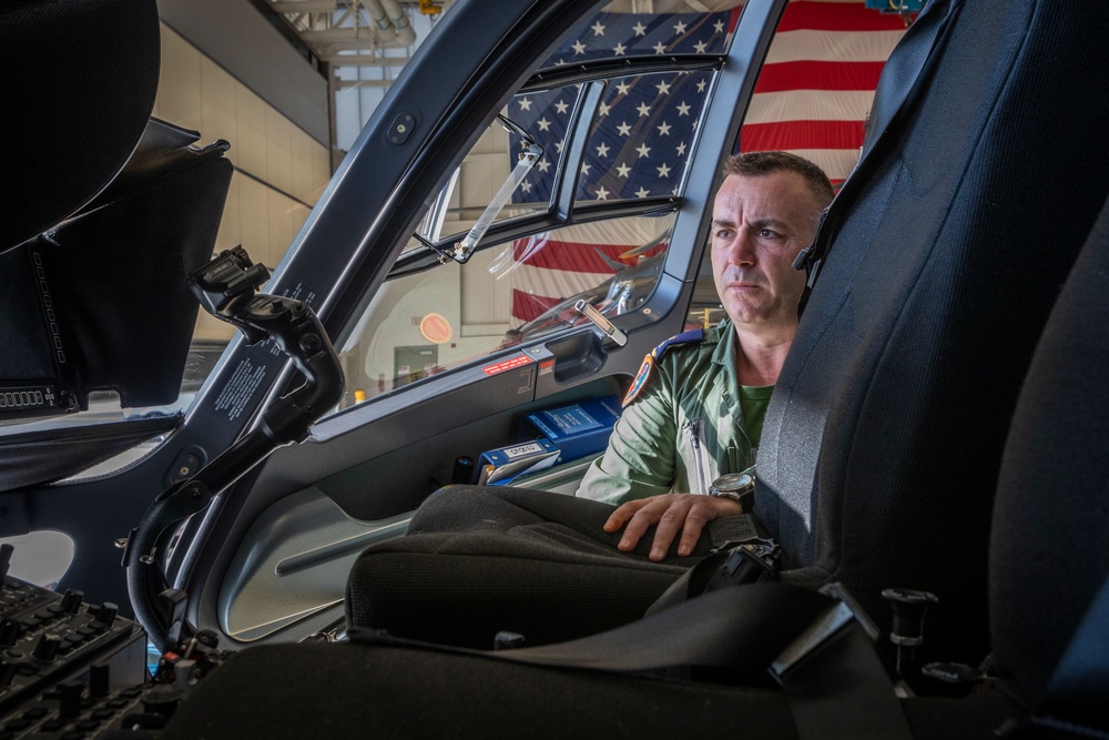 NJ Guard aviators work with Albanian flight crews