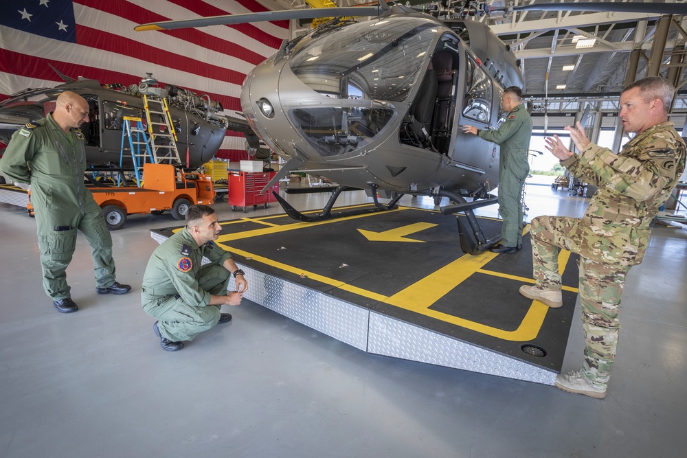 NJ Guard aviators work with Albanian flight crews