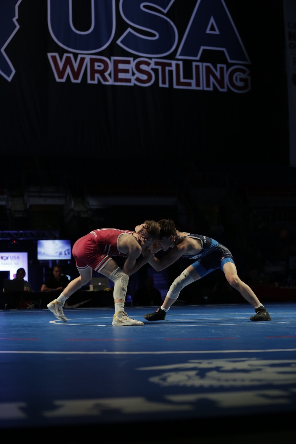 Marines support wrestlers at USMC National Championships