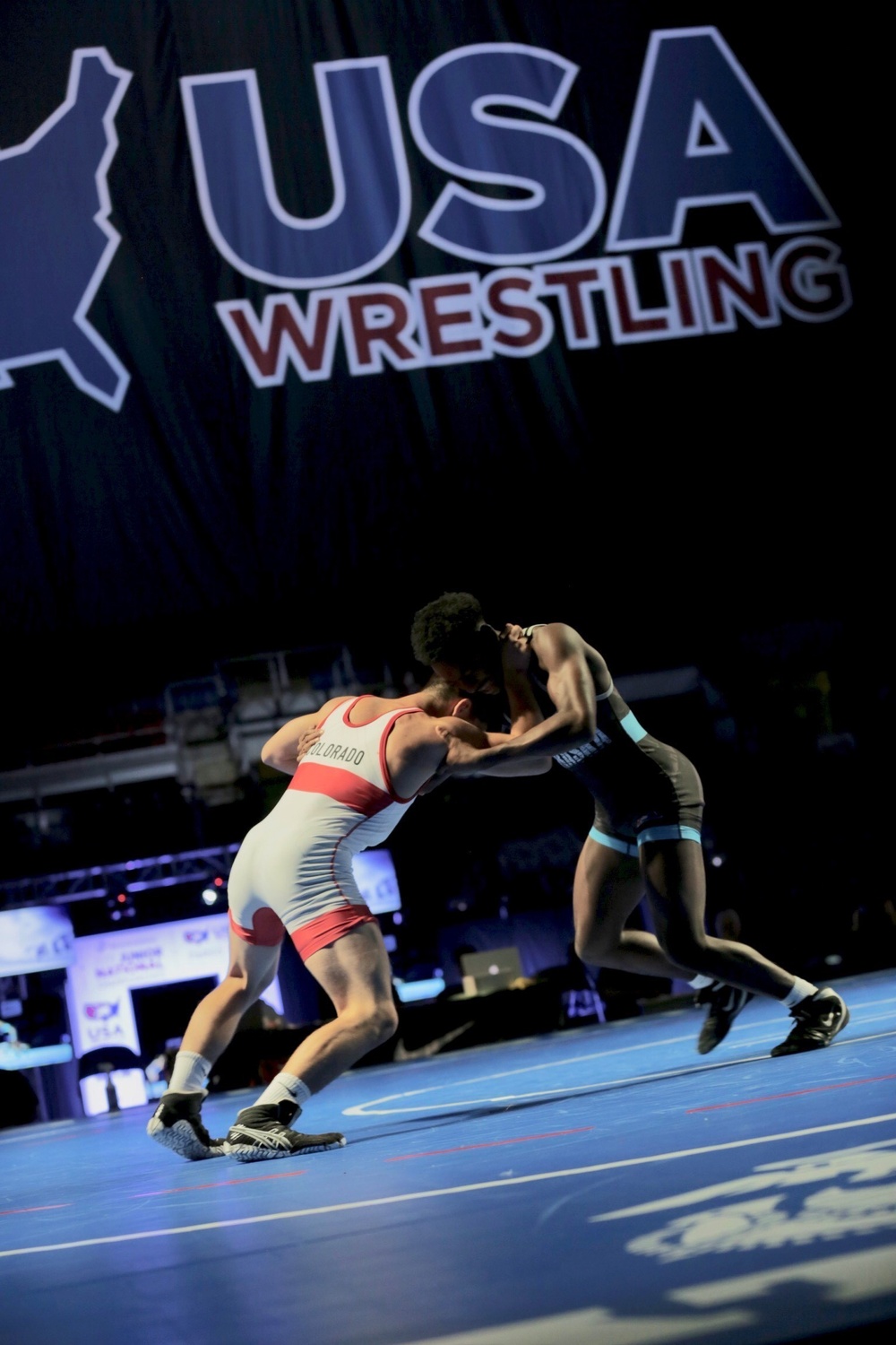 Marines support wrestlers at USMC National Championships