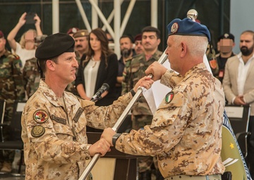 Kurdistan training mission changes command