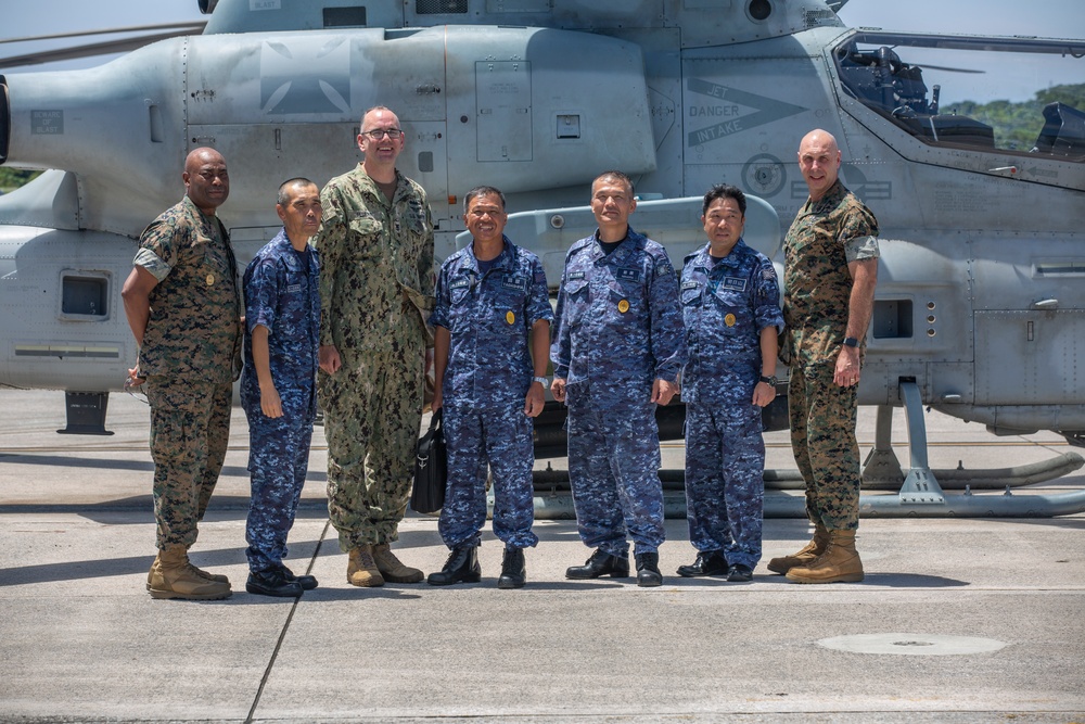 JMSDF Visits MCAS Futenma