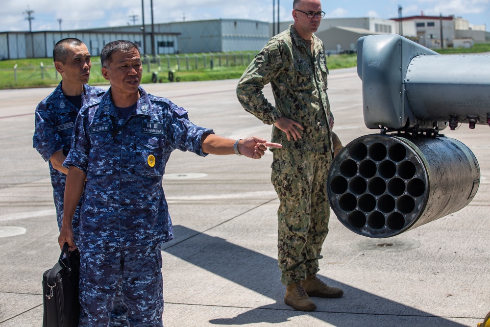 JMSDF Visits MCAS Futenma