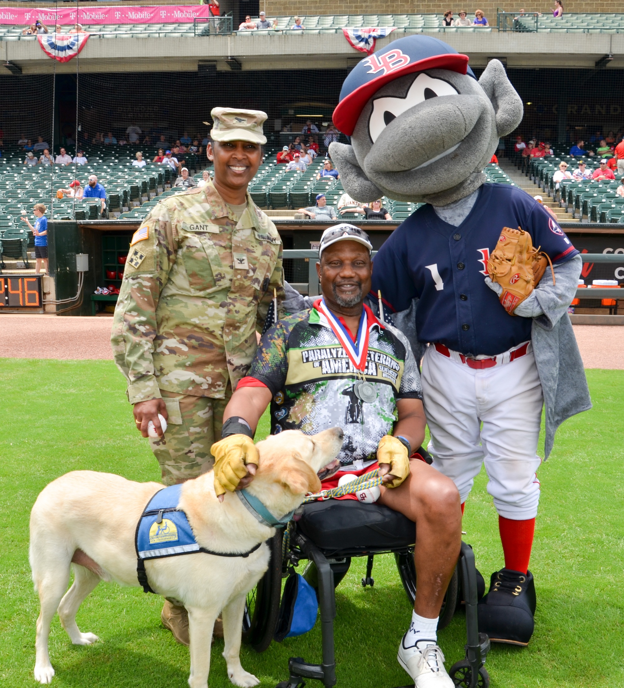 DVIDS - Images - District participates in Louisville Bats Military  Appreciation Day game [Image 1 of 3]