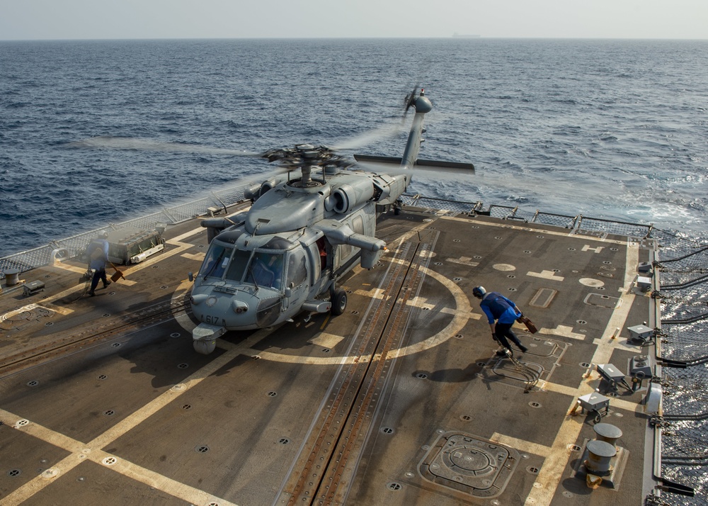 USS Bainbridge Deployment