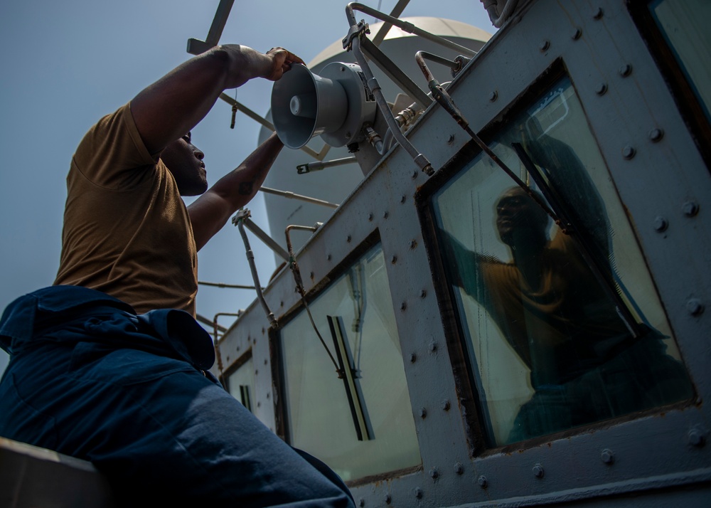 USS Bainbridge Deployment