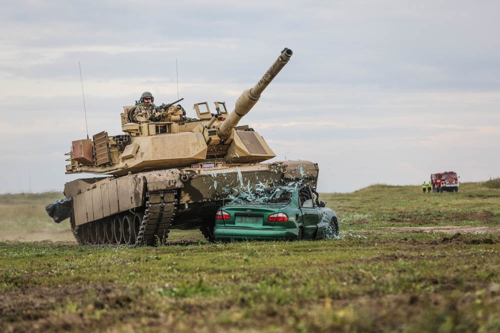 Battle Group Poland participates in epic local military event, “Tank Battle”