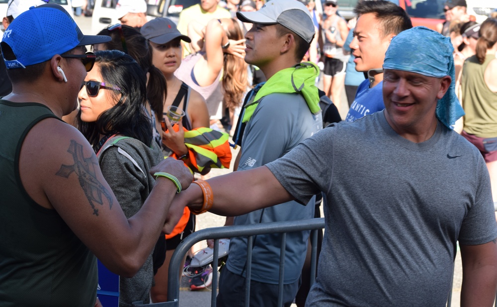 From one Naval Hospital Bremerton Runner to the Next