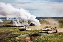 Battle Group Poland participates in epic local military event, “Tank Battle”