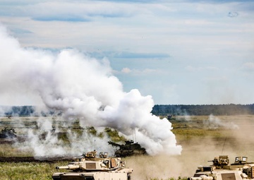 Battle Group Poland participates in epic local military event, Tank Battle