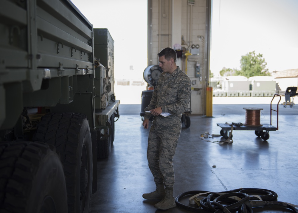 726th Air Control Squadron Exercise