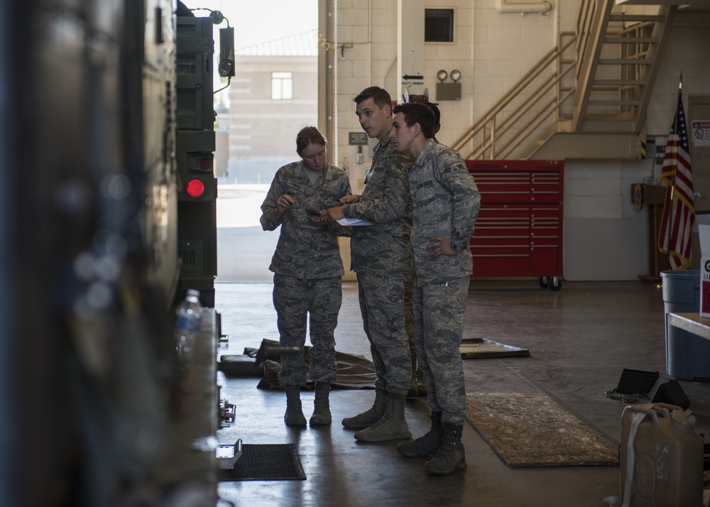 726th Air Control Squadron Exercise