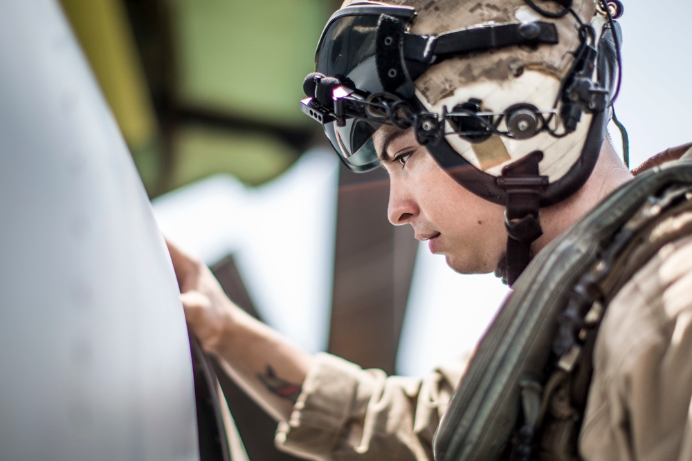 USS Boxer Flight Operations