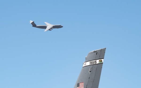A busy flight line