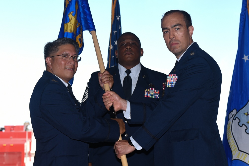 22nd CES Change of Command