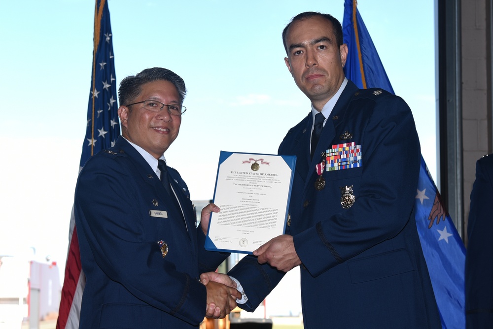 22nd CES Change of Command