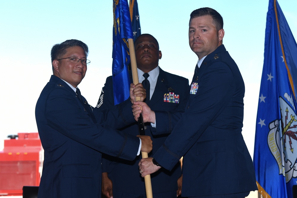 22nd CES Change of Command