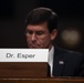 Secretary of the Army Esper confirmation hearing for Secretary of Defense
