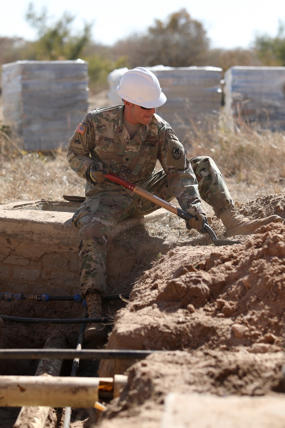 NC Guard Engineers work on Building Projects and Relationships in Botswana