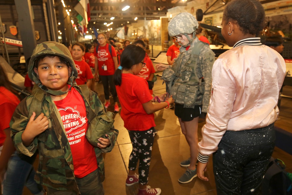 Youth program visits Texas Military Department
