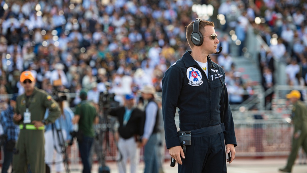 Thunderbirds Soar Over South America