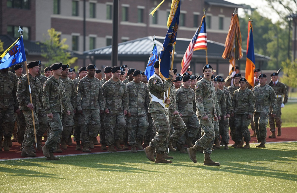 Morgan assumes command of the 128th Aviation Brigade