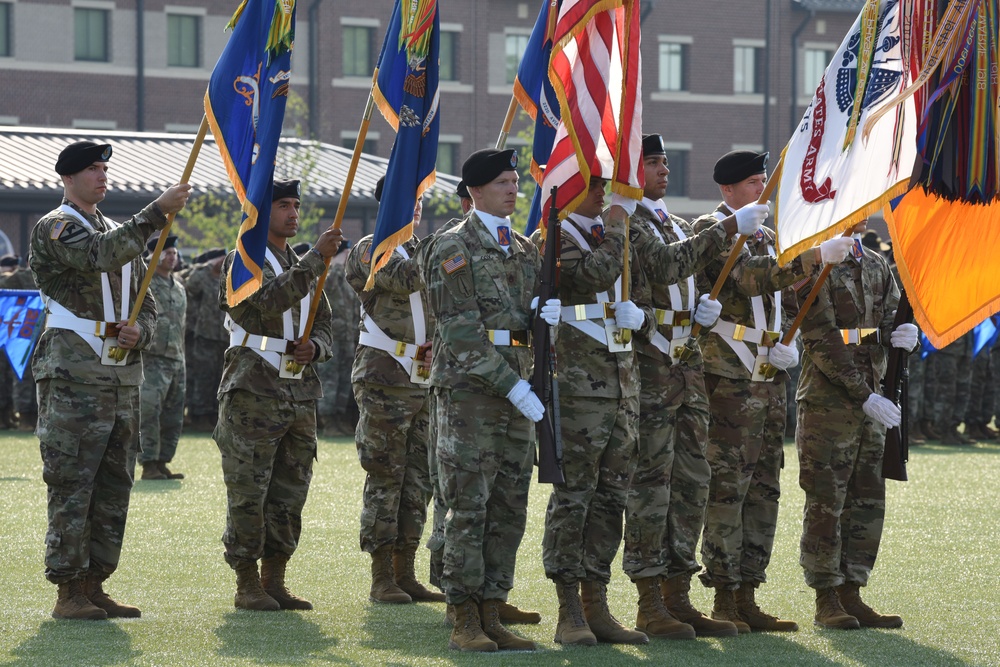 Morgan assumes command of the 128th Aviation Brigade