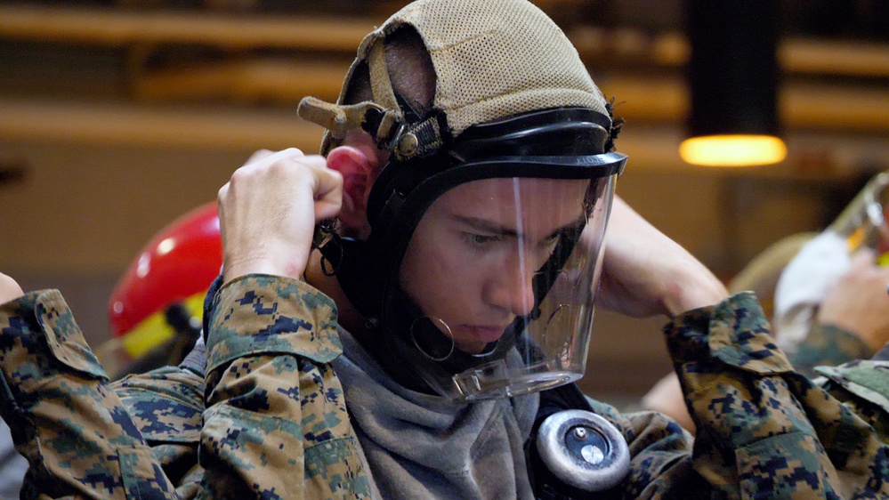 NROTC New Student Indoc - Firefighting